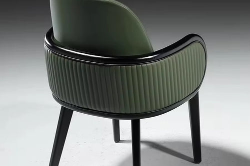 Back view of hirdo dining chair