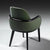 Back view of hirdo dining chair