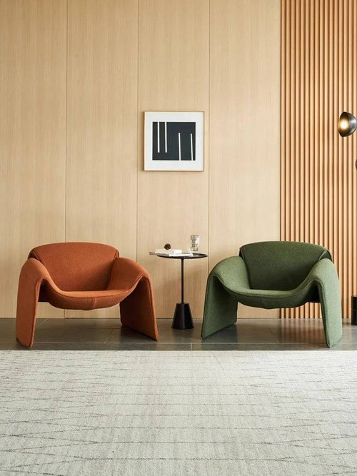 Hugo red and green Modern chairs