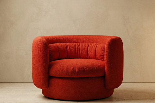 Luxury red Armano Accent Chair Mumbai

