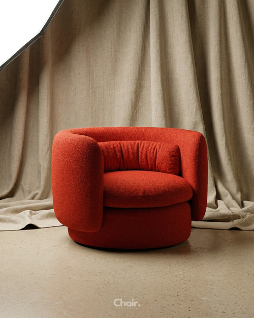 Luxury red Armano Accent Chair Mumbai
