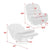 Luxury Milo Rotating Compact Recliner Chair Delhi