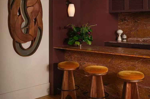 Jeyo Wooden Bar Stool