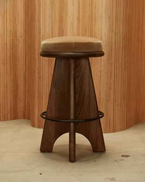 Jeyo Wooden Bar Stool