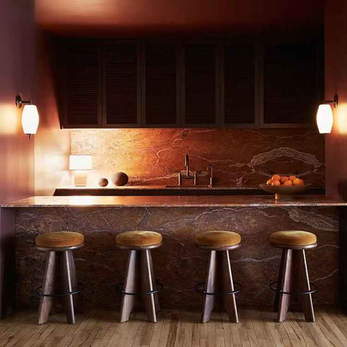 Jeyo Wooden Bar Stool
