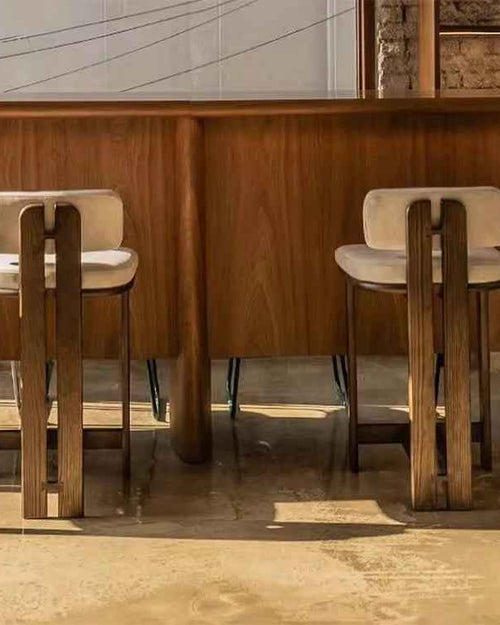 Grato Wooden Bar Chair