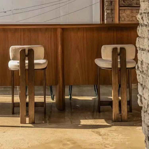 Grato Wooden Bar Chair
