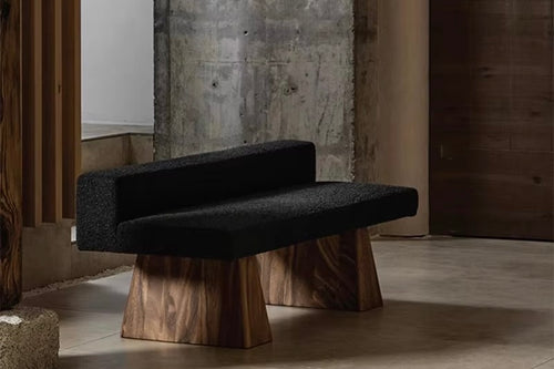 Oishu Wooden Ottoman