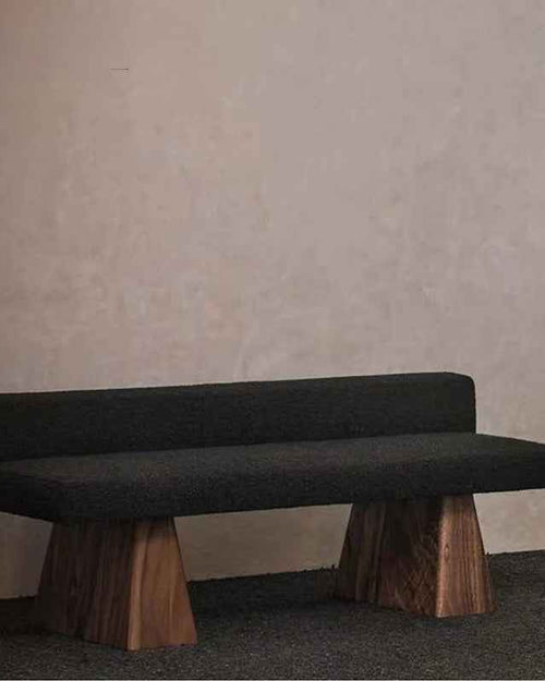 Oishu Wooden Ottoman