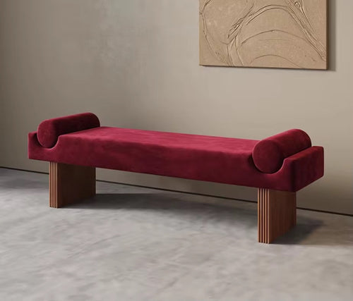 Luxury Red Ikara ottoman  Mumbai