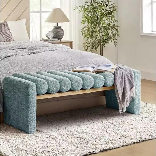 Luxury blue Chime ottoman Delhi