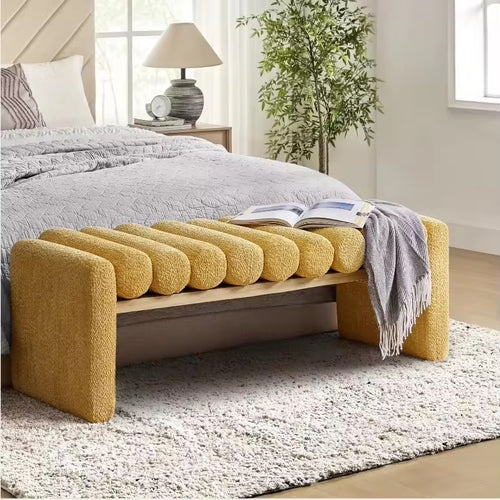 Luxury yellow Chime ottoman Delhi