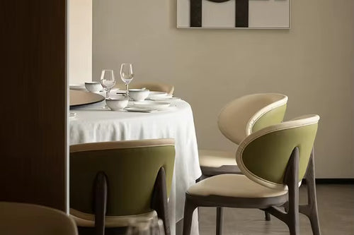 The Tuscany Chair is a seamless blend of Italian-inspired elegance and modern craftsmanship. Its gently sculpted backrest, flowing into a contoured seat, offers unmatched comfort while exuding architectural grace.
