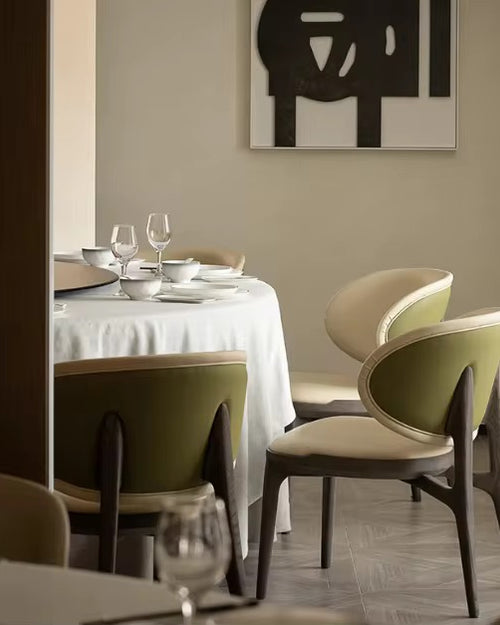 The Tuscany Chair is a seamless blend of Italian-inspired elegance and modern craftsmanship. Its gently sculpted backrest, flowing into a contoured seat, offers unmatched comfort while exuding architectural grace.