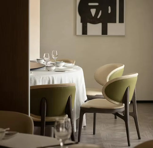 The Tuscany Chair is a seamless blend of Italian-inspired elegance and modern craftsmanship. Its gently sculpted backrest, flowing into a contoured seat, offers unmatched comfort while exuding architectural grace.