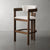 The Obelisk Chair is a celebration of geometry and structure—crafted with precision to bring architectural poise into everyday living. Its strong wooden frame and sculpted backrest create a grounded silhouette, while the bouclé upholstered seat and back add a tactile softness, balancing strength with comfort.