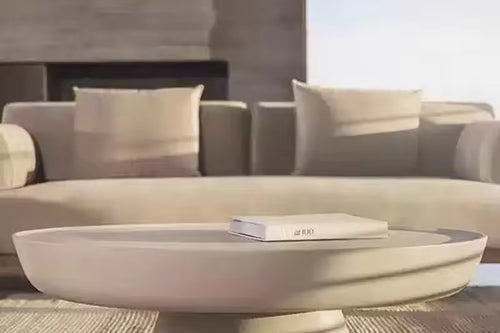 The Satori Table is a true embodiment of wabi-sabi elegance, celebrating simplicity, raw textures, and natural imperfections. Designed with a sculptural silhouette, it merges timeless minimalism with modern craftsmanship, making it the perfect luxury coffee table for contemporary homes.