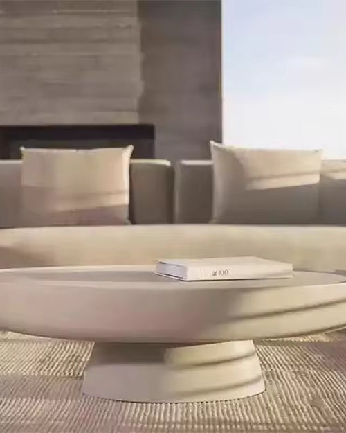 The Satori Table is a true embodiment of wabi-sabi elegance, celebrating simplicity, raw textures, and natural imperfections. Designed with a sculptural silhouette, it merges timeless minimalism with modern craftsmanship, making it the perfect luxury coffee table for contemporary homes.