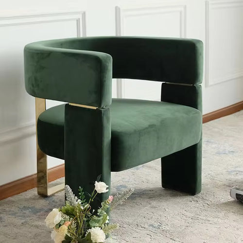 Luxury green Cassady accent chair Bangalore