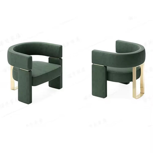 Luxury green Cassady accent chair Bangalore