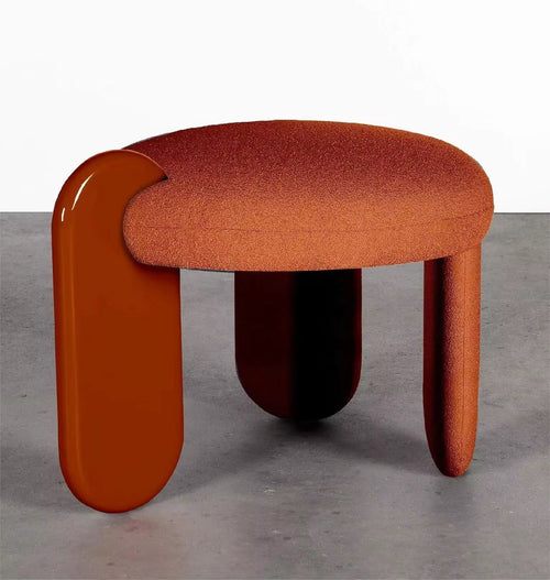 Luxury Orange Laguna Pouf Delhi