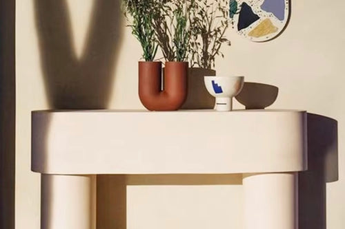Luxury white Pola console table Mumbai