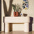 Luxury white Pola console table Mumbai