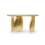 Luxury golden Aurum console table Pune