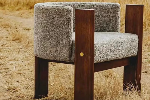The Kors Chair is a striking blend of bold geometry and refined comfort. With its intersecting solid wood legs and softly curved upholstered seat, the chair balances architectural strength with inviting warmth. Minimal yet impactful, Kors is designed for those who appreciate furniture as both functional and sculptural.