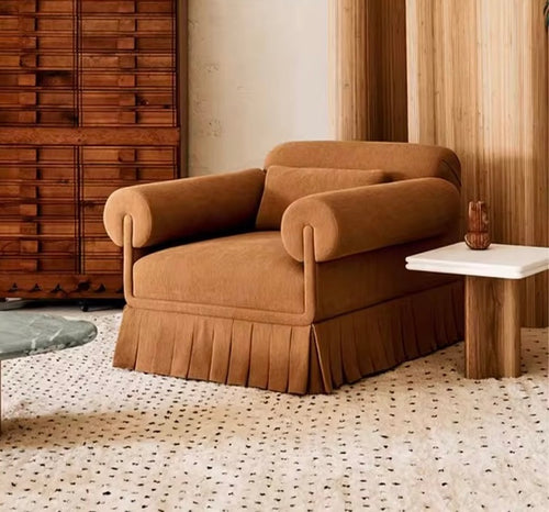 Luxury Brown Capri Accent Chair Bangalore