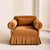 Luxury Brown Capri Accent Chair Bangalore