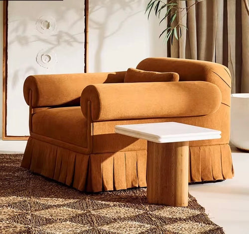 Luxury Brown Capri Accent Chair Bangalore