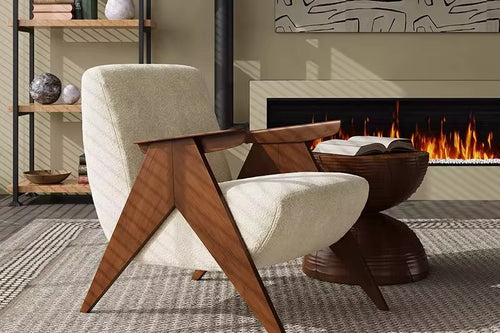 the Bonito Chair effortlessly blends Scandinavian simplicity with Japanese-inspired tranquility, making it a must-have luxury accent chair online in India.
