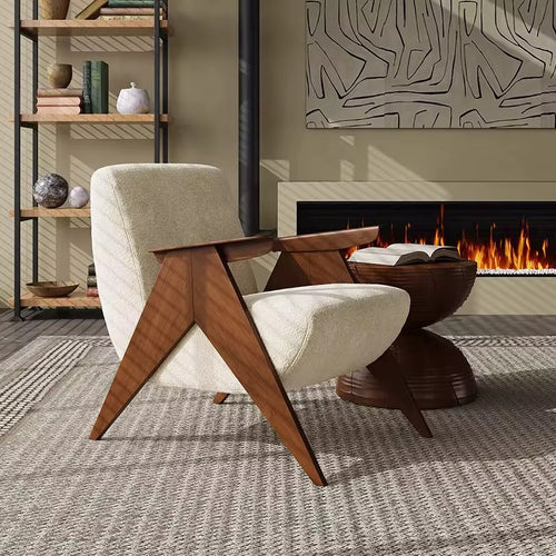 the Bonito Chair effortlessly blends Scandinavian simplicity with Japanese-inspired tranquility, making it a must-have luxury accent chair online in India.