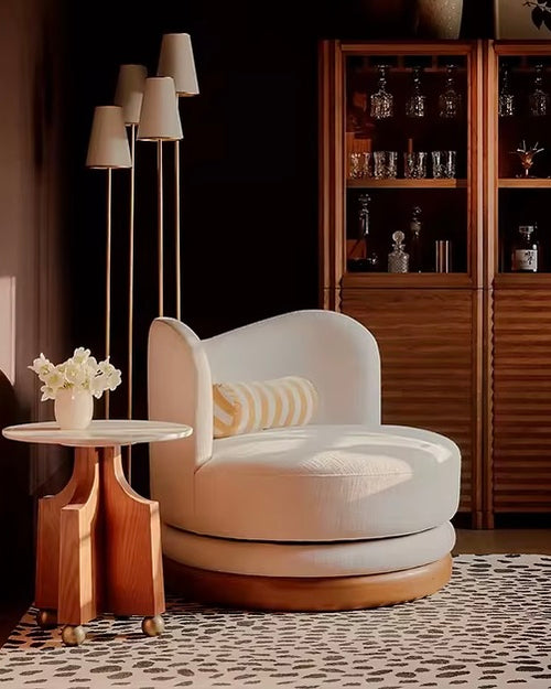 Buy the Gecko Chair – a luxury accent chair online in India with dual-tone design, plush comfort & modern elegance. Perfect for living rooms & lounges.