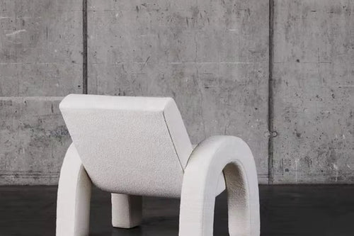 Luxury white Frost Accent Chair Hyderabad