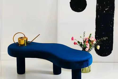 Luxury blue Kwirk Ottoman Mumbai
