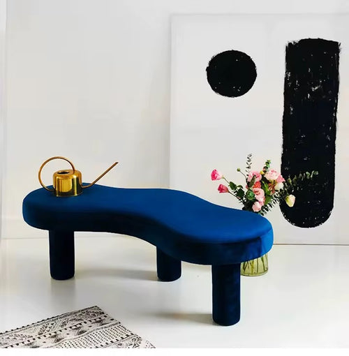 Luxury blue Kwirk Ottoman Mumbai

