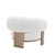 Luxury white Tomo Accent Chair Mumbai
