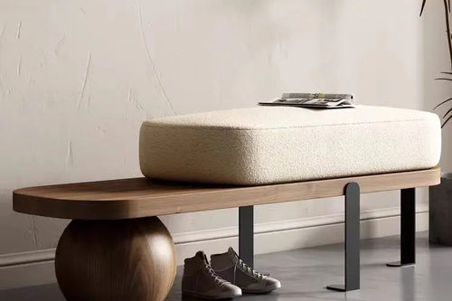 Side look of Ikigai modern bench 