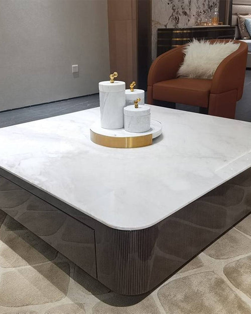 Full view of Modern coffee table