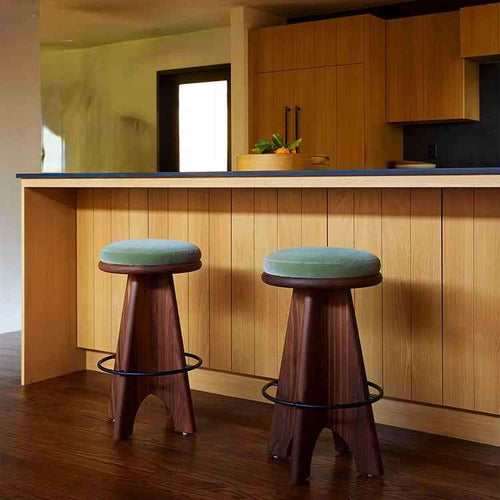 Jeyo Wooden Bar Stool