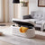 White modern jingo storage seat