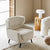 Cozy Julio boucle fabric accent chair