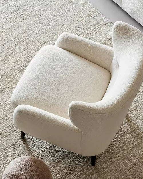 side view of julio accent Chair