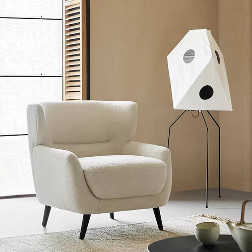 Julio soft boucle modern accent chair