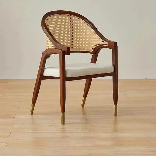 Luxury Juno rattan chair in Bangalore patio setup