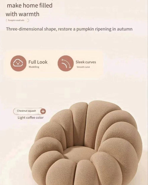 Product dimensions and design details of the Kandis Round Chai