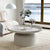 Designer Kanya round white table
