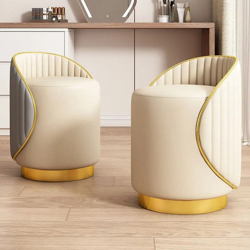 Multiple Kate Poufs showcasing versatility in different colors